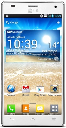 Смартфон LG Optimus 4X HD P880 White - Пушкин