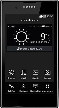 Смартфон LG P940 Prada 3 Black - Пушкин